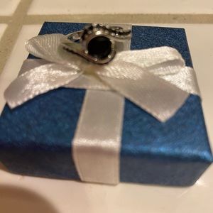 No tags gently used rhodium plated size 5